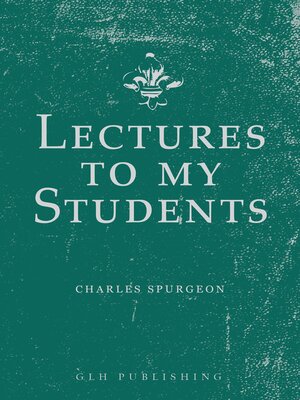 cover image of Lectures to My Students